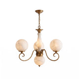Lampadario Evelyn in Alabastro