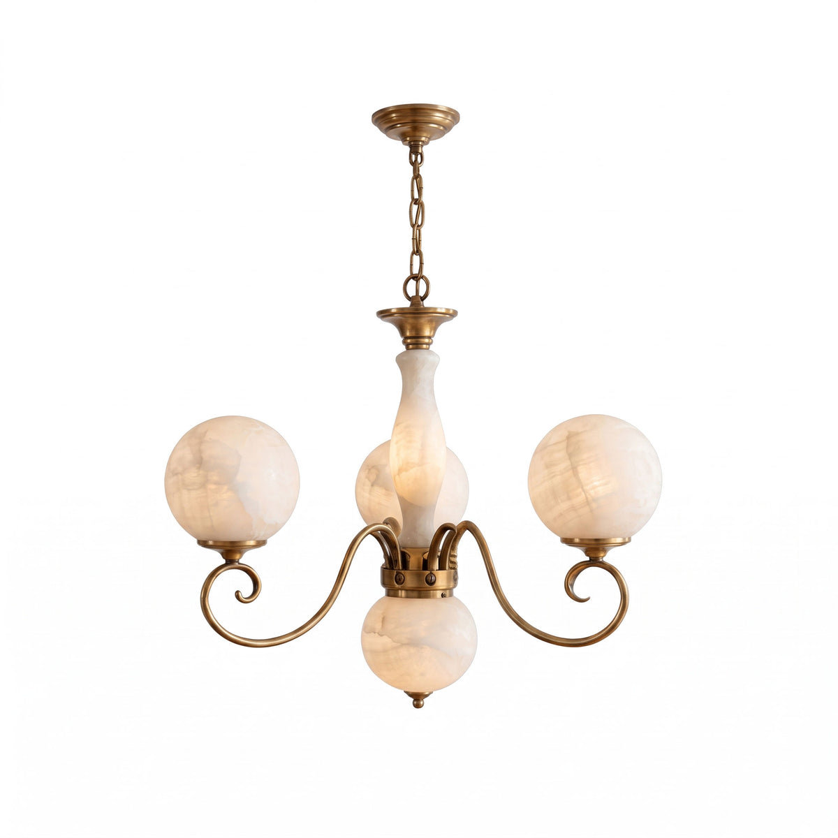 Evelyn Alabaster Chandelier