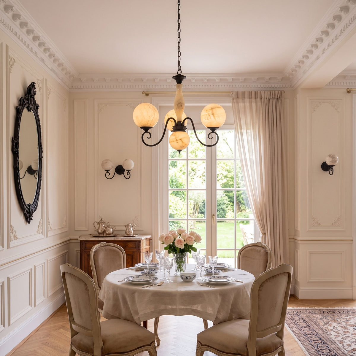 Evelyn Alabaster Chandelier