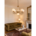 Load image into Gallery viewer, Evelyn Alabaster Chandelier
