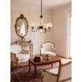 Load image into Gallery viewer, Evelyn Alabaster Chandelier
