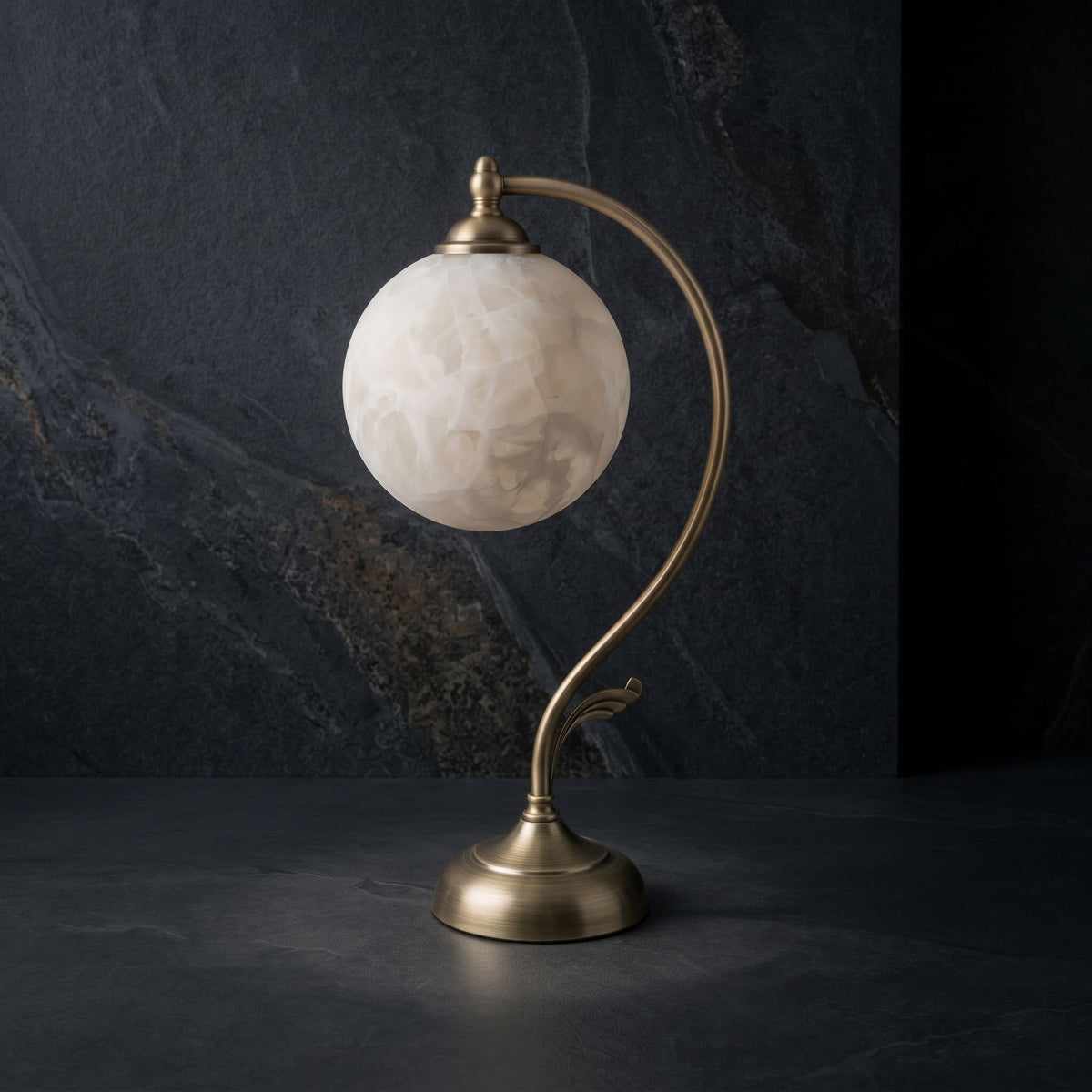 Evelyn Alabaster Table Lamp