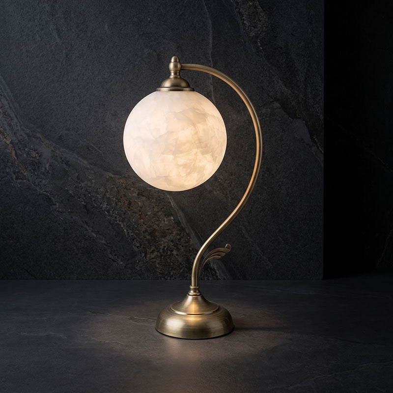 Evelyn Alabaster Table Lamp