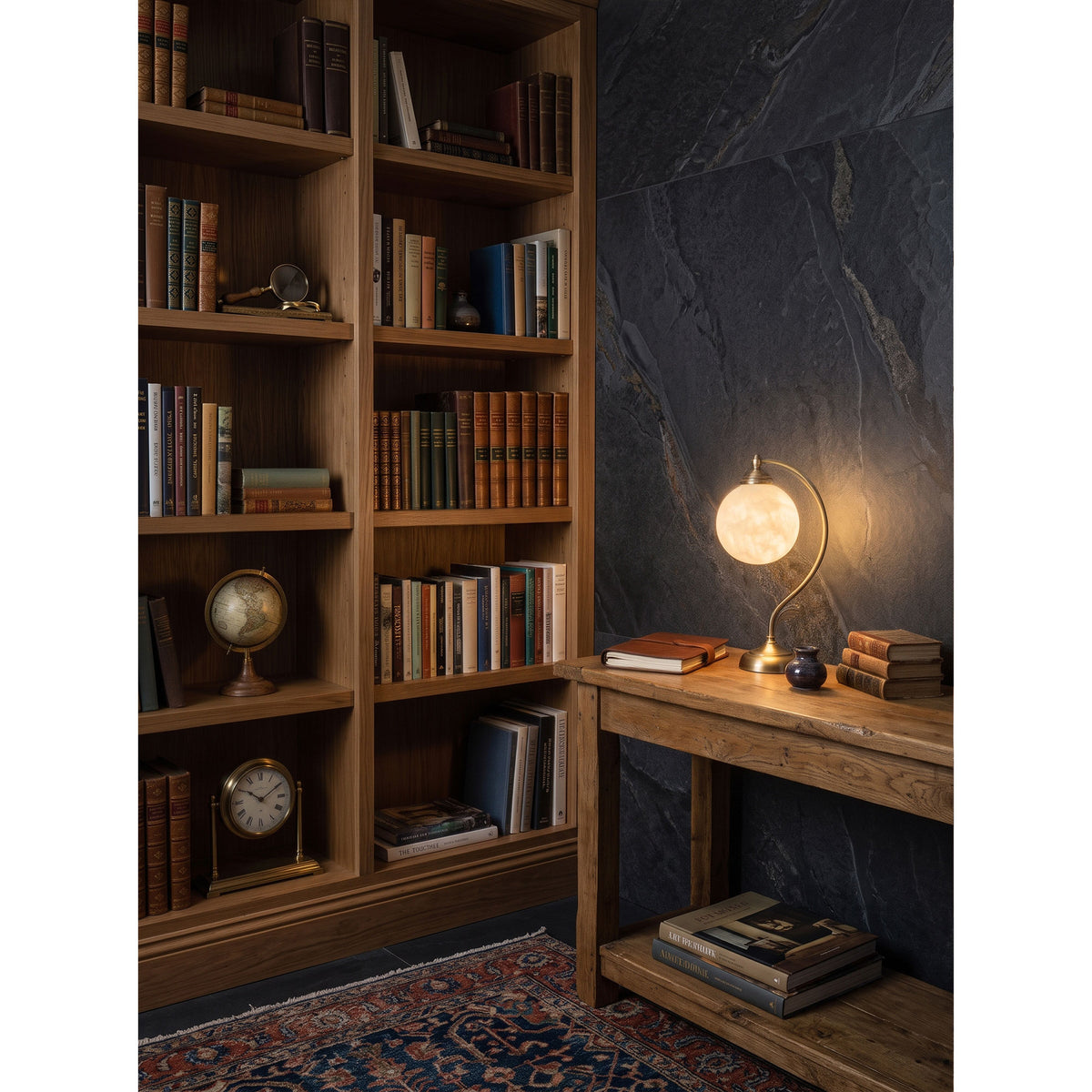 Evelyn Alabaster Table Lamp