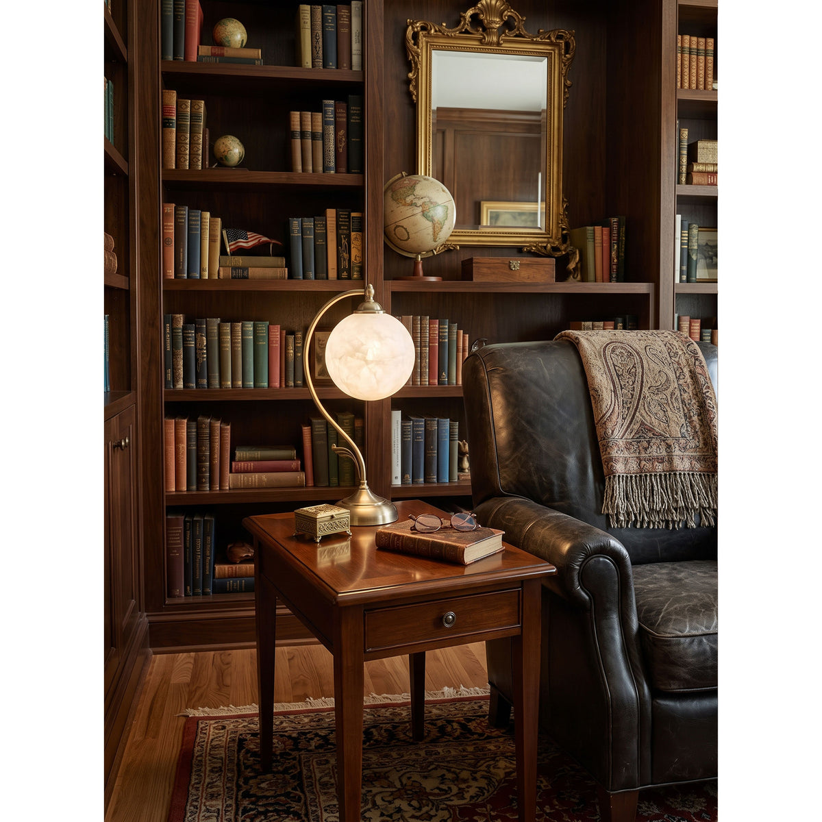 Evelyn Alabaster Table Lamp