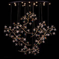 Load image into Gallery viewer, Floating Branches Crystal Flower Chandelier
