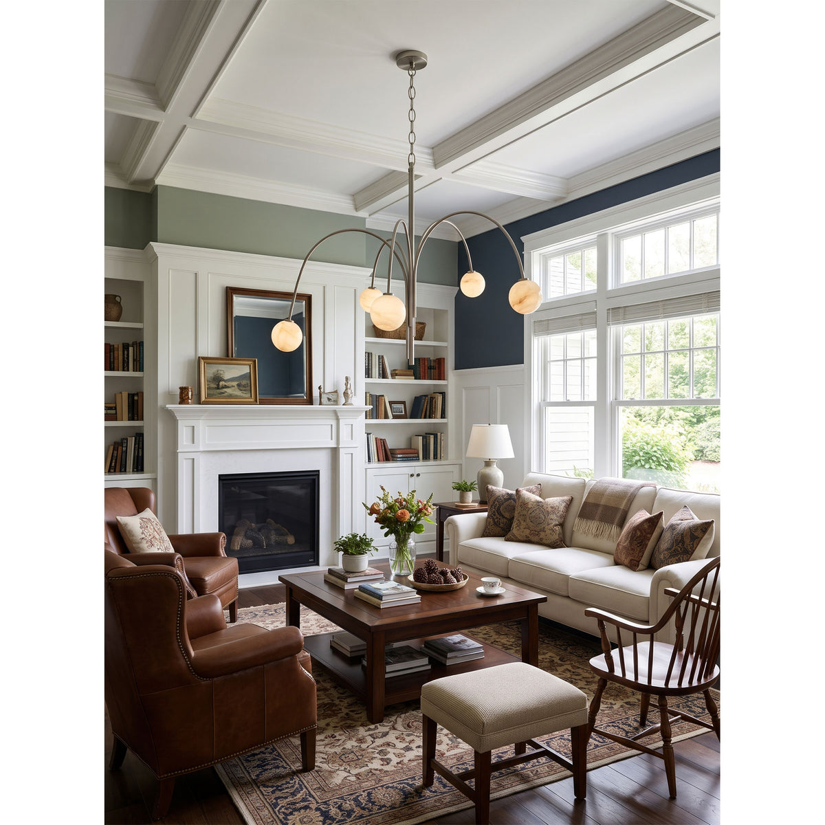 Flora Alabaster Chandelier