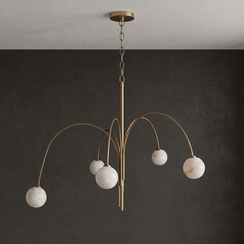 Flora Alabaster Chandelier