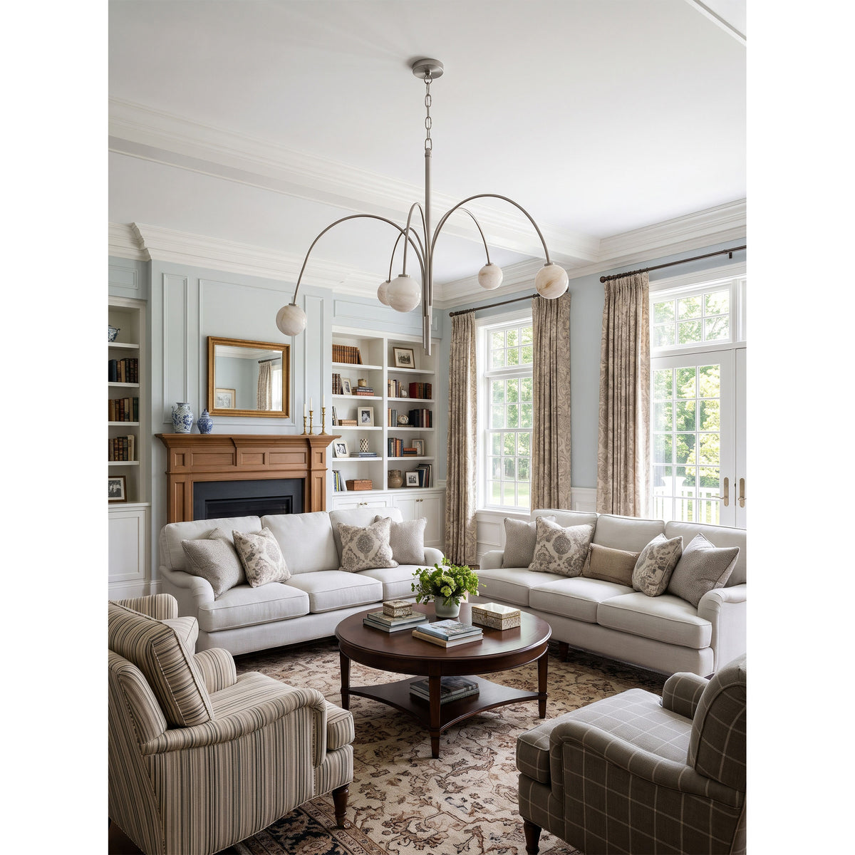 Flora Alabaster Chandelier
