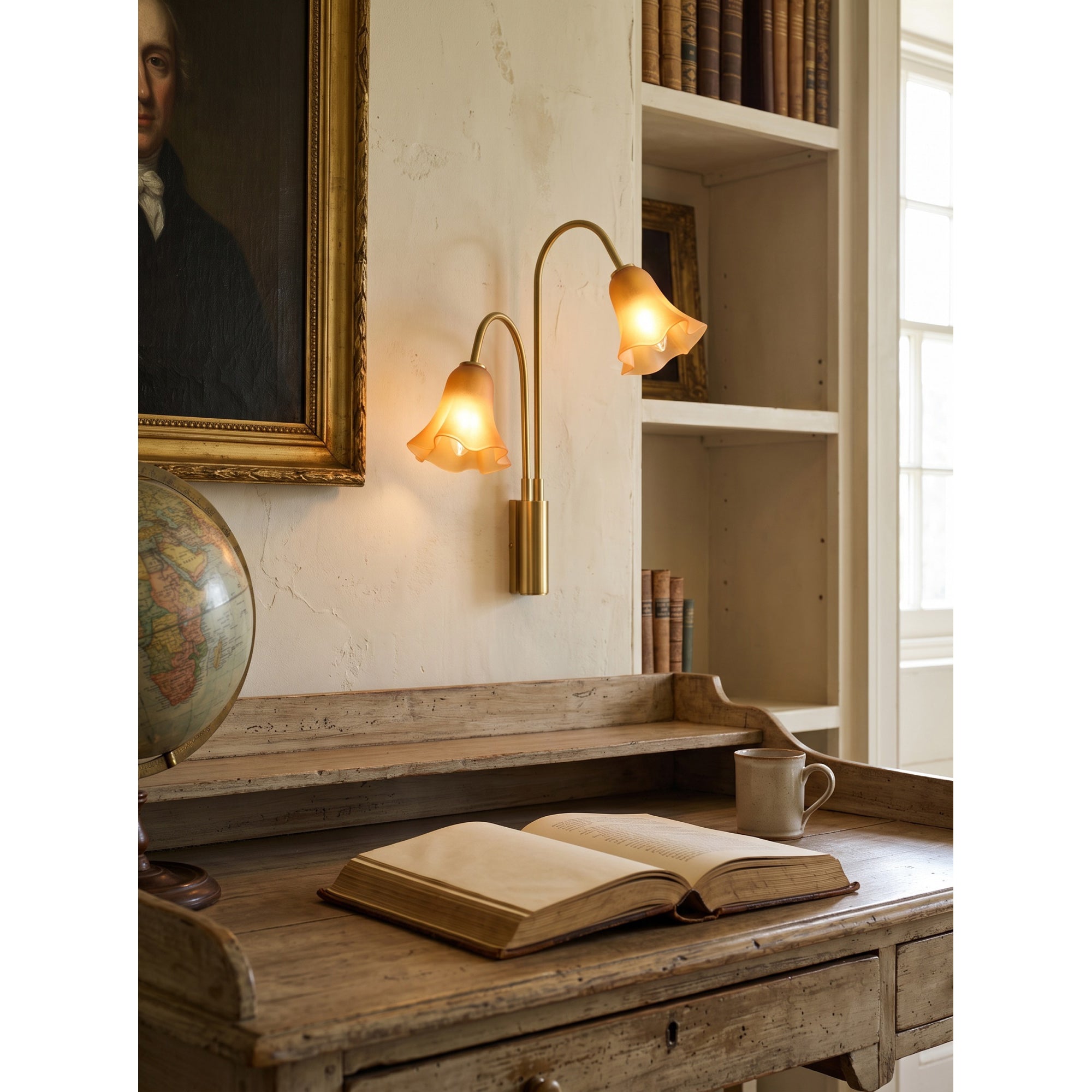 Flora Glass Wall Sconce