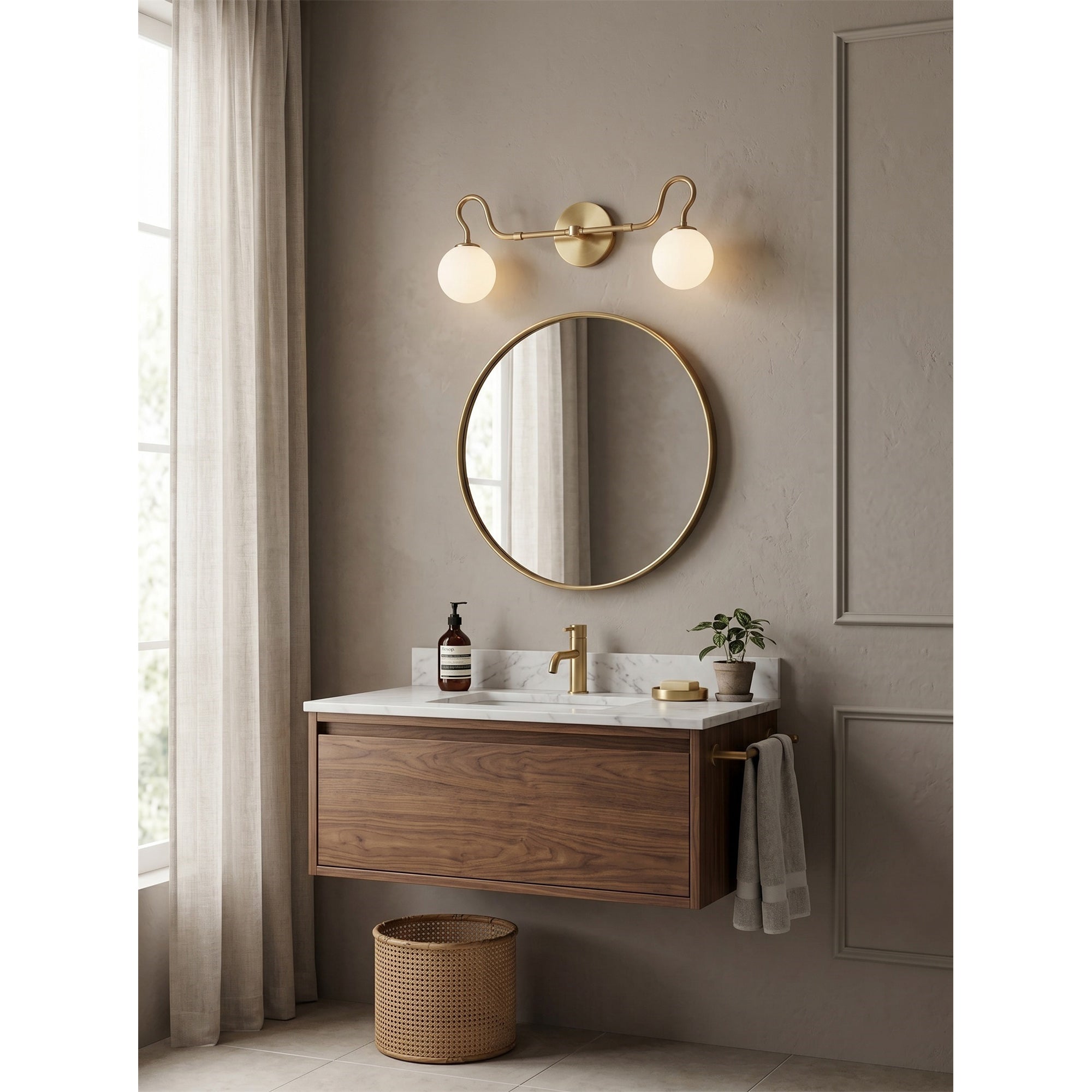 Floren Double Wall Sconce