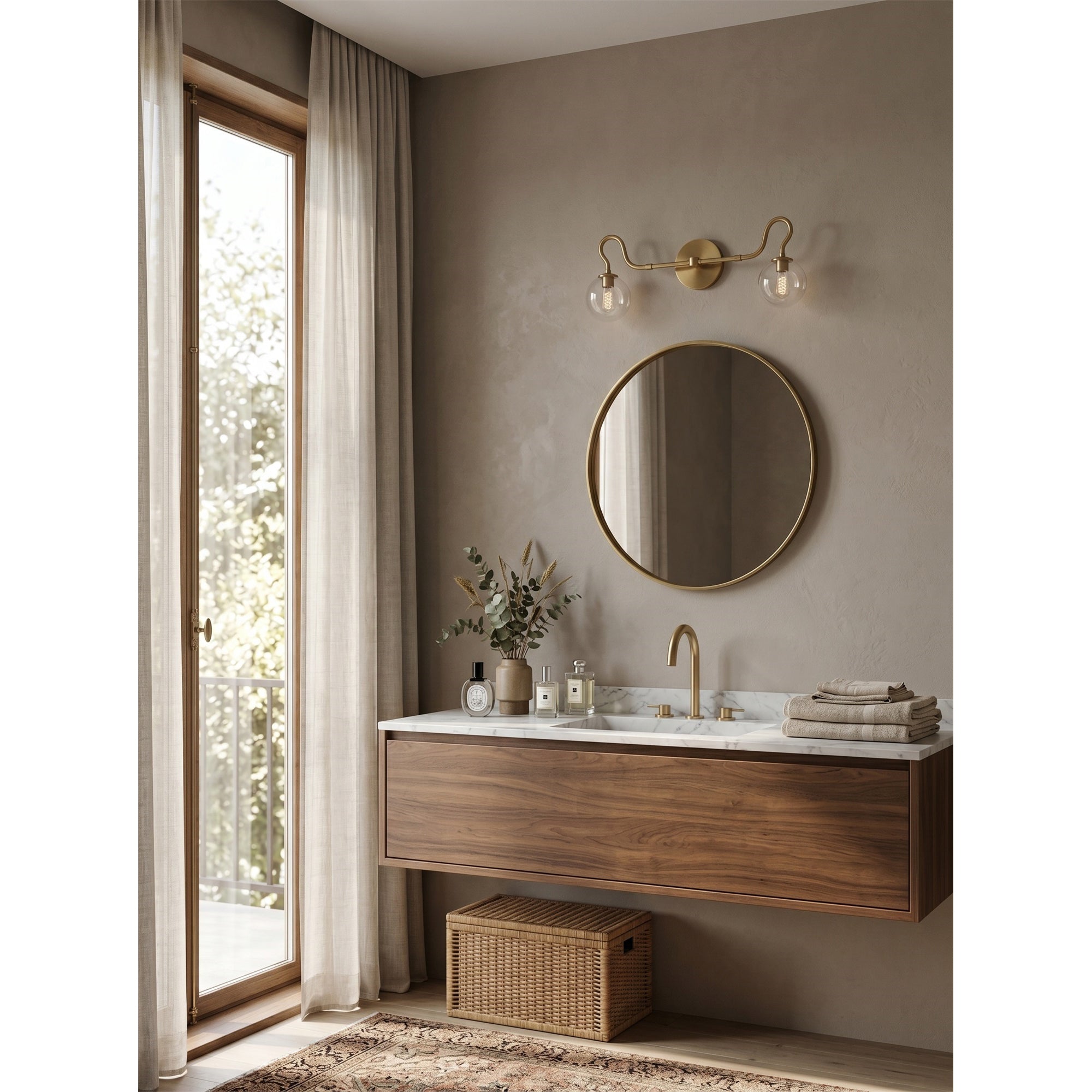 Floren Double Wall Sconce
