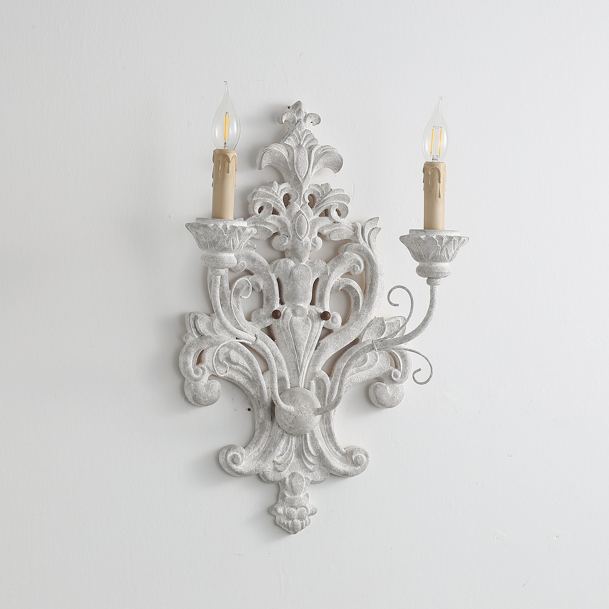 Florentine Wood Wall Lamp