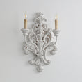 Load image into Gallery viewer, Florentine Wood Wall Lamp
