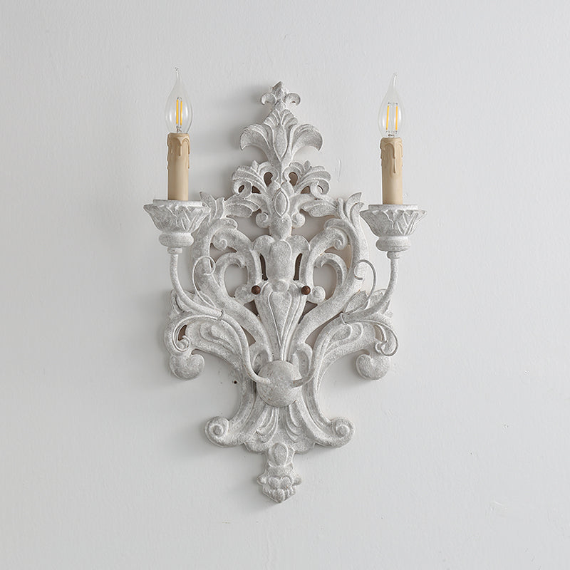 Florentine Wood Wall Lamp