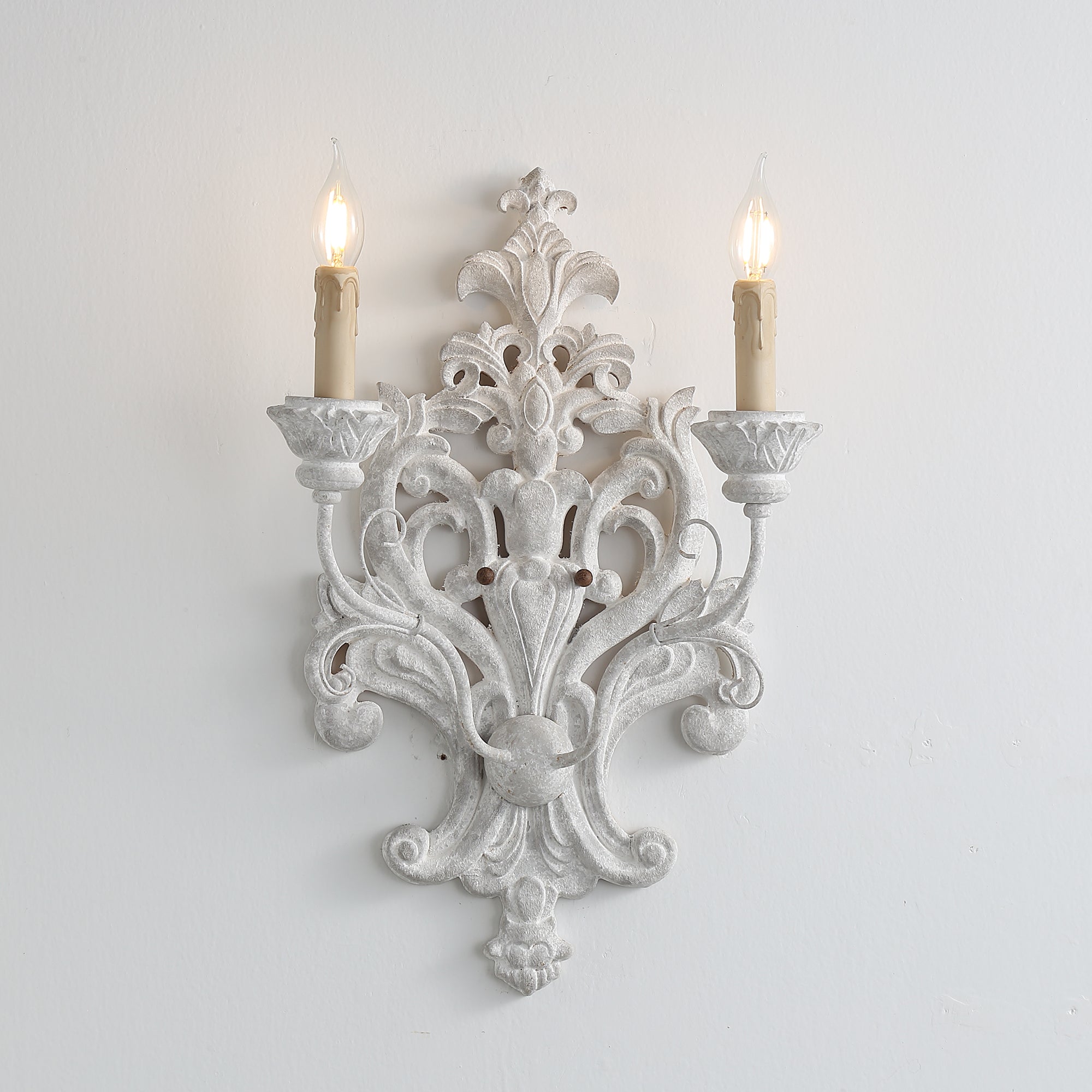Florentine Wood Wall Lamp