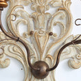 Load image into Gallery viewer, Florentine Wood Wall Lamp
