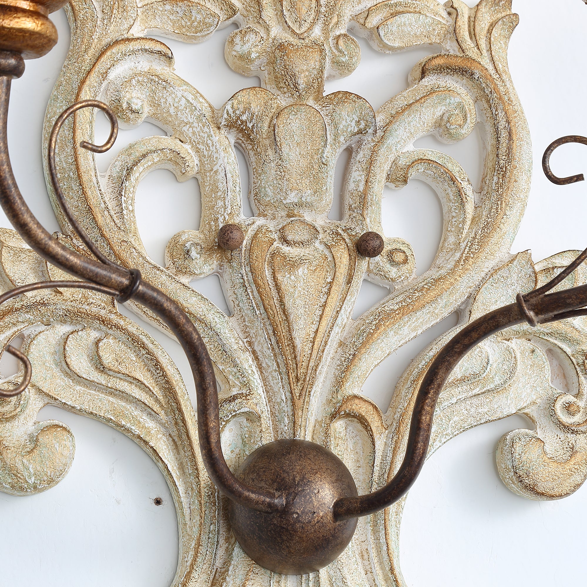 Florentine Wood Wall Lamp
