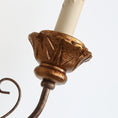 Load image into Gallery viewer, Florentine Wood Wall Lamp
