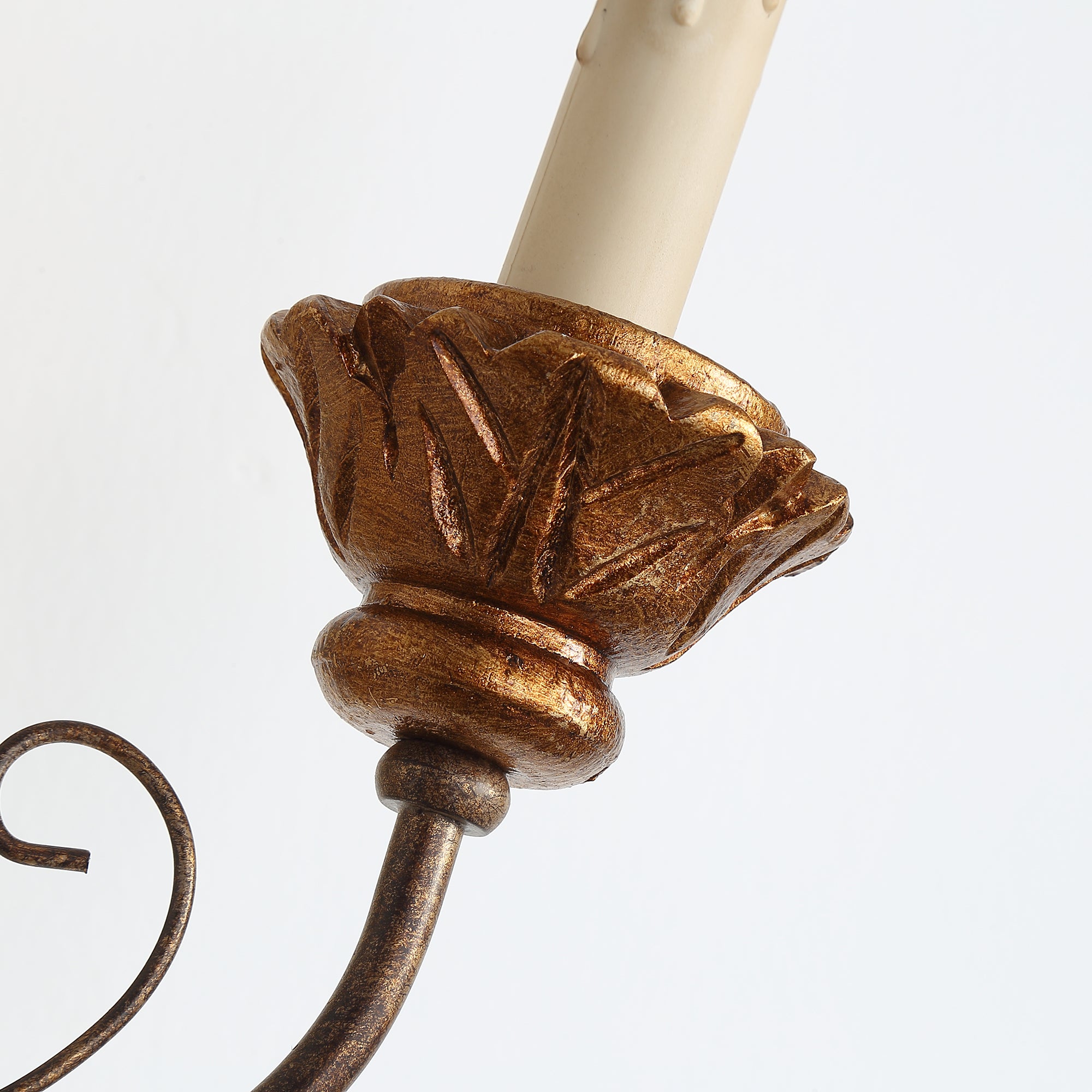 Florentine Wood Wall Lamp