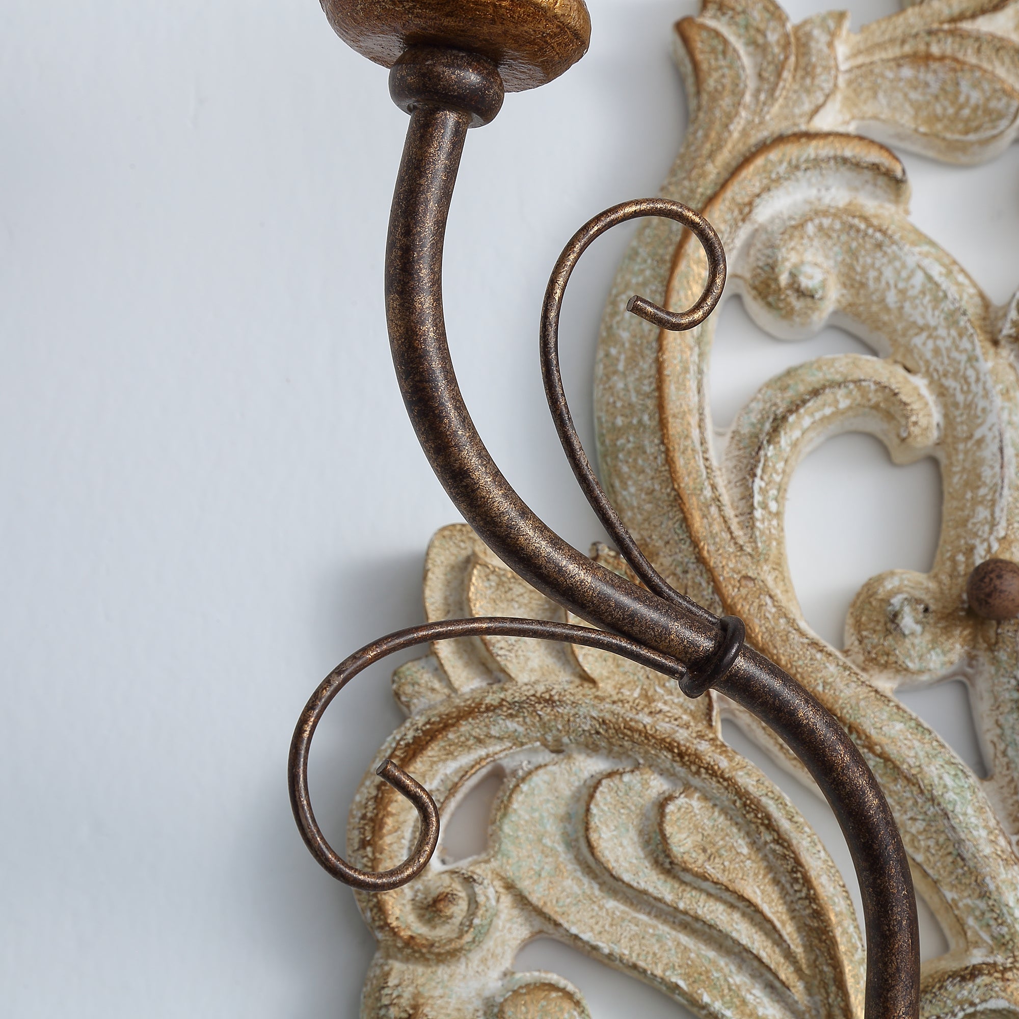 Florentine Wood Wall Lamp