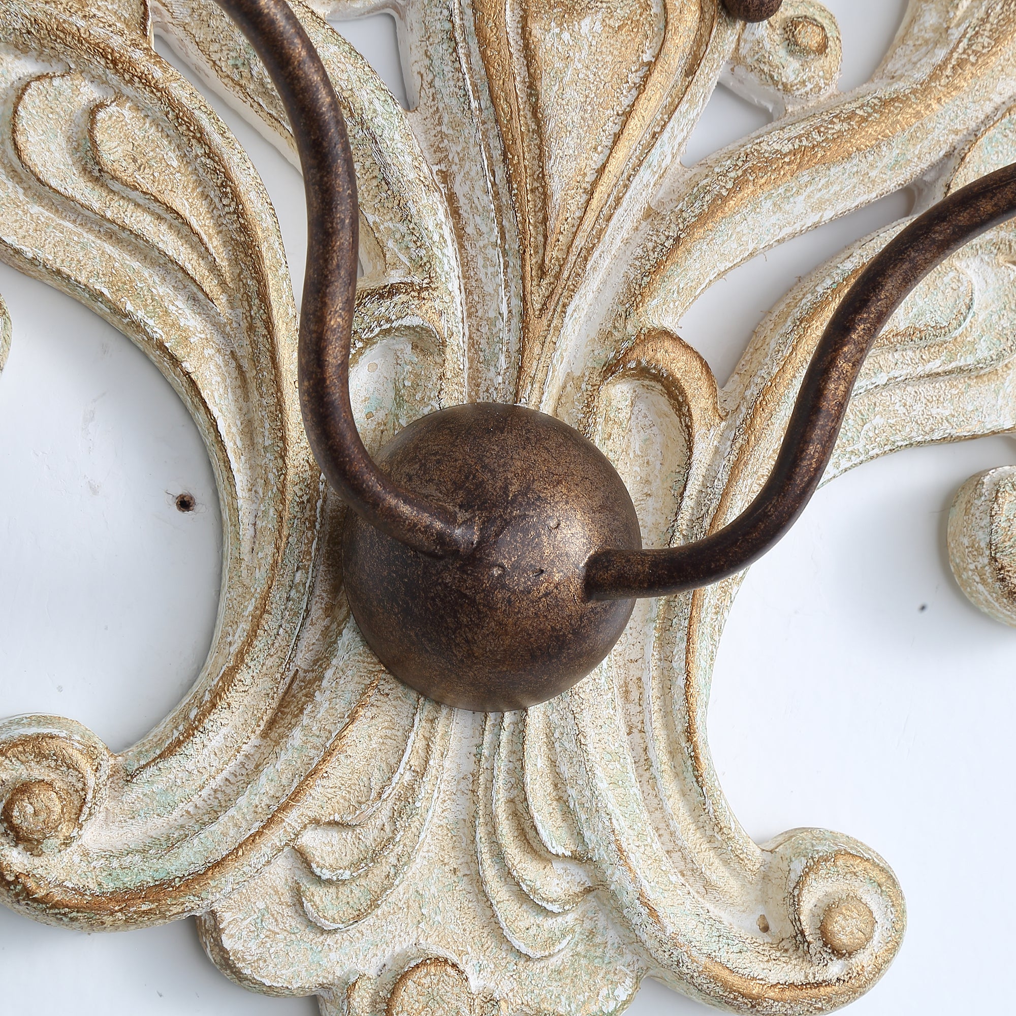 Florentine Wood Wall Lamp