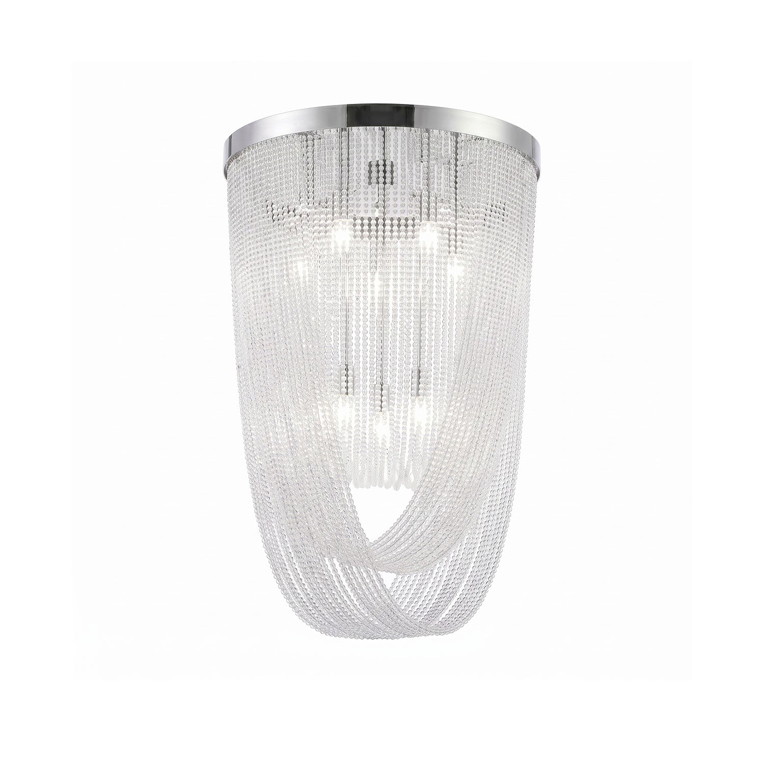 Florian Schulz Waterfall Glass Flush Mount Ceiling Light