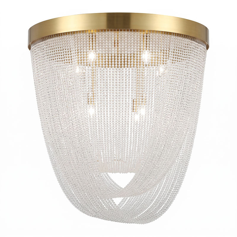Florian Schulz Waterfall Glass Flush Mount Ceiling Light