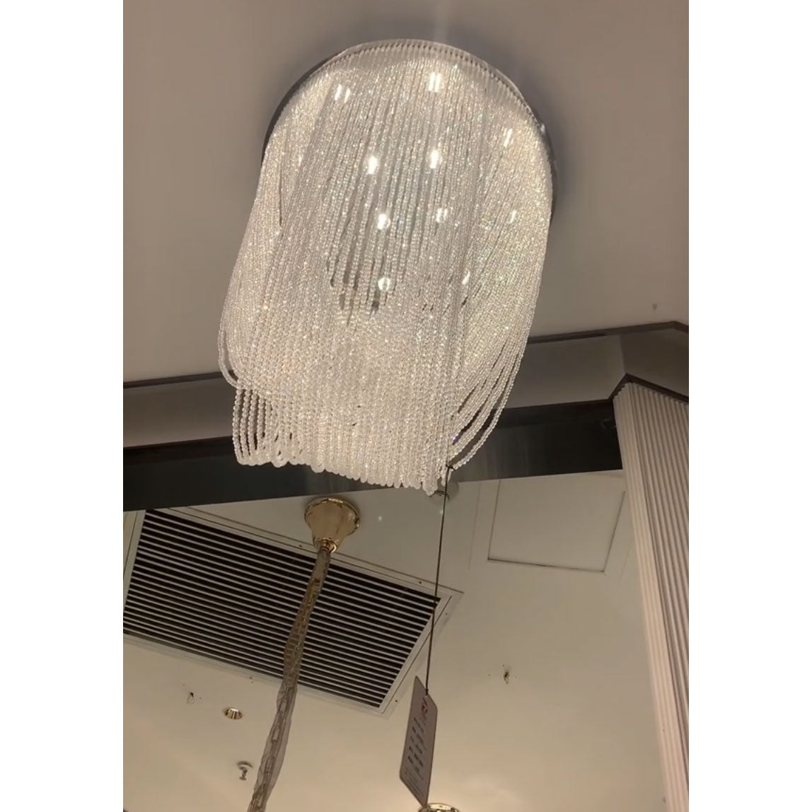 Florian Schulz Waterfall Glass Flush Mount Ceiling Light
