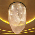 Load image into Gallery viewer, Florian Schulz Waterfall Glass Flush Mount Ceiling Light
