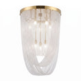 Load image into Gallery viewer, Florian Schulz Waterfall Glass Flush Mount Ceiling Light
