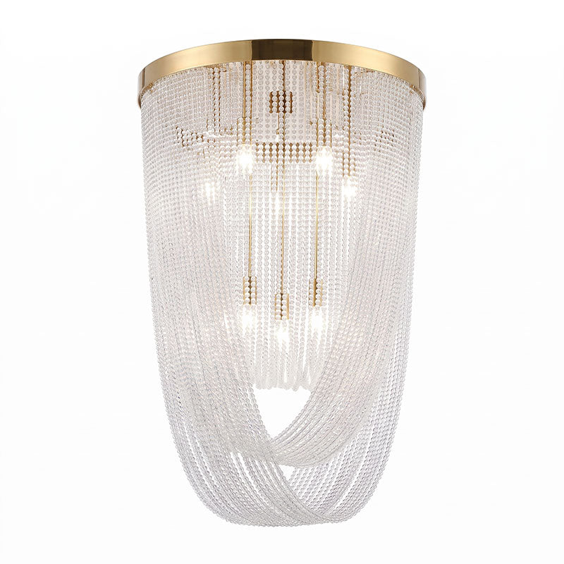 Florian Schulz Waterfall Glass Flush Mount Ceiling Light