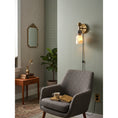 Load image into Gallery viewer, Flume Alabaster Plug-in Wall Sconce
