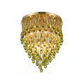 Load image into Gallery viewer, Flush Mounted Glass Rainrop Flush Mount Ceiling Light
