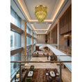 Load image into Gallery viewer, Flush Mounted Glass Rainrop Flush Mount Ceiling Light
