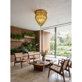 Load image into Gallery viewer, Flush Mounted Glass Rainrop Flush Mount Ceiling Light
