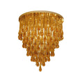 Load image into Gallery viewer, Flush Mounted Glass Rainrop Flush Mount Ceiling Light
