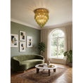 Load image into Gallery viewer, Flush Mounted Glass Rainrop Flush Mount Ceiling Light
