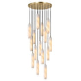 Load image into Gallery viewer, Flute Alabaster Chandelier
