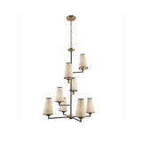 Lustre Étagé Effilé