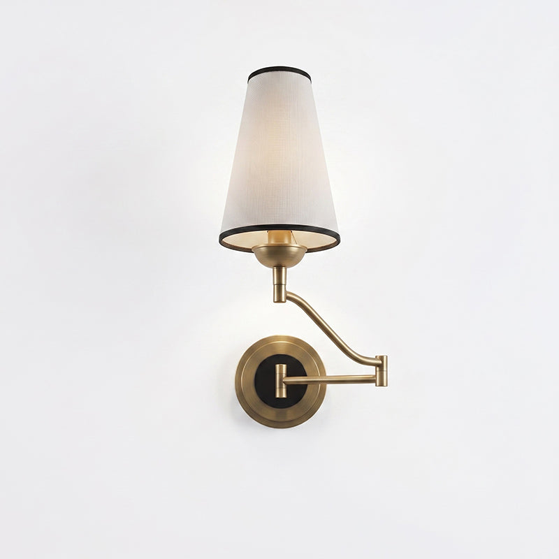 Fontaine Rocker Arm Wall Sconce