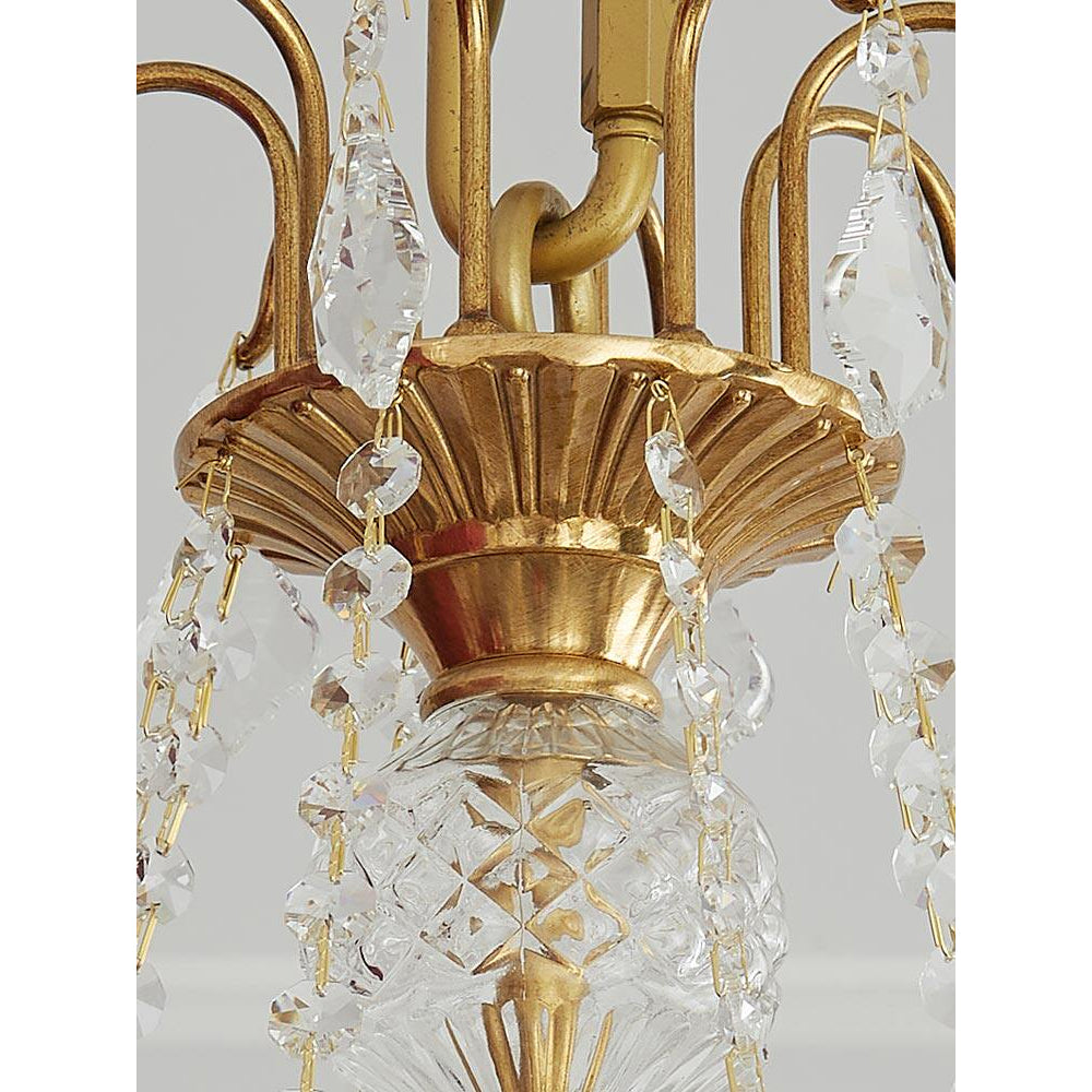 Fontainebleau Brass Chandelier