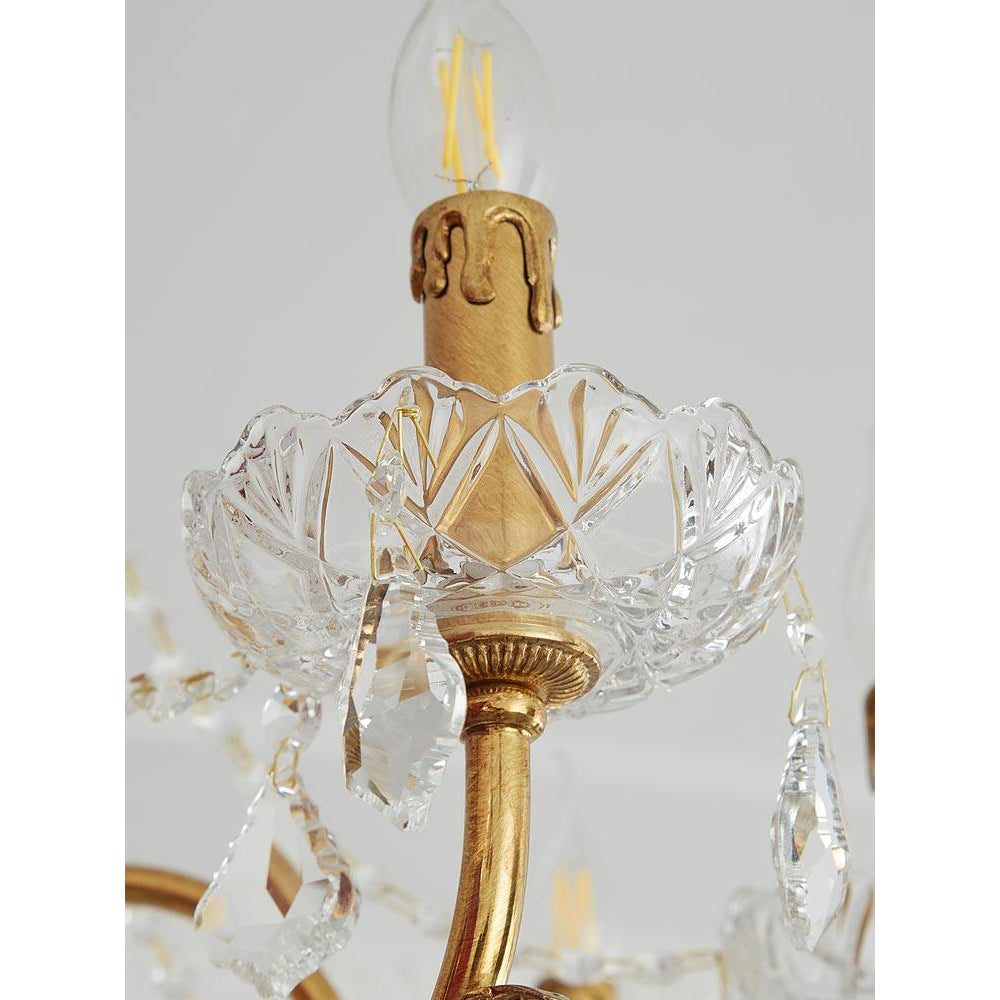 Fontainebleau Brass Chandelier