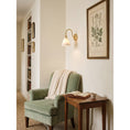 Load image into Gallery viewer, Forna Alabaster Wall Sconce
