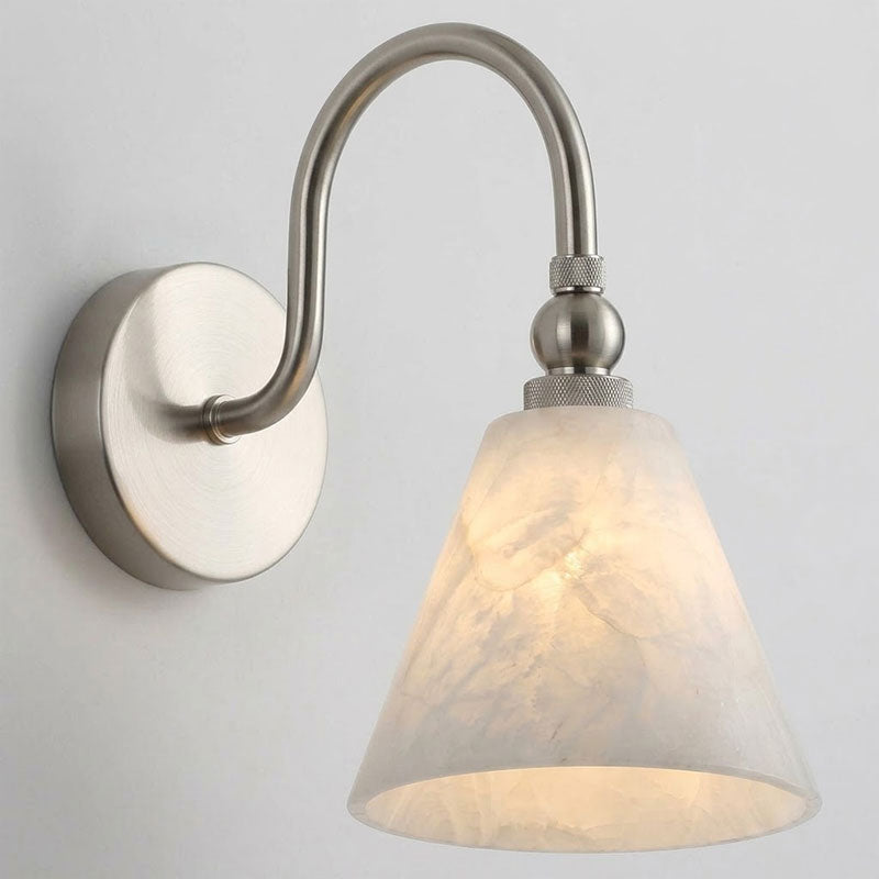 Forna Alabaster Wall Sconce