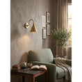 Load image into Gallery viewer, Forna Brass Wall Sconce
