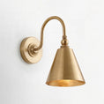 Load image into Gallery viewer, Forna Brass Wall Sconce
