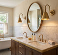 Load image into Gallery viewer, Forna Brass Wall Sconce
