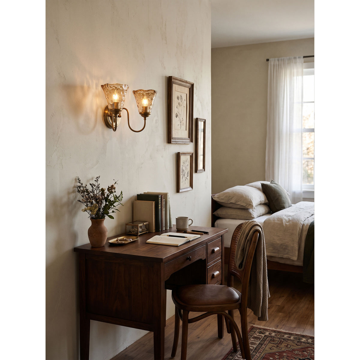 Applique Murale Franklin Amber