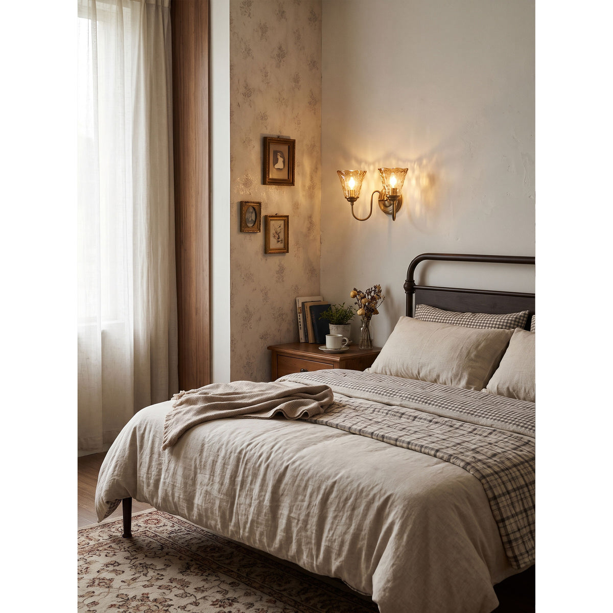 Applique Murale Franklin Amber